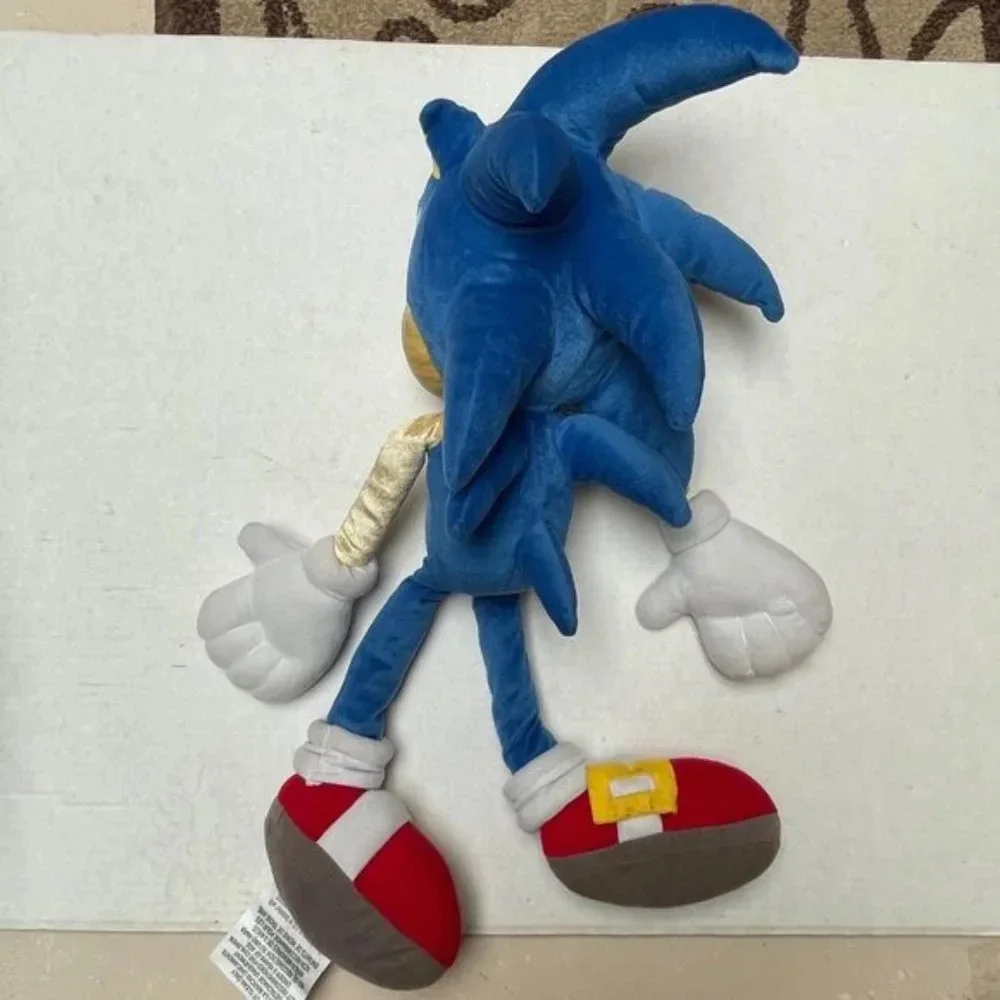 Sonic‎ the Hedgehog Plush Stuffed Animal Kids Toy Comfort 24 Inches Red Gift